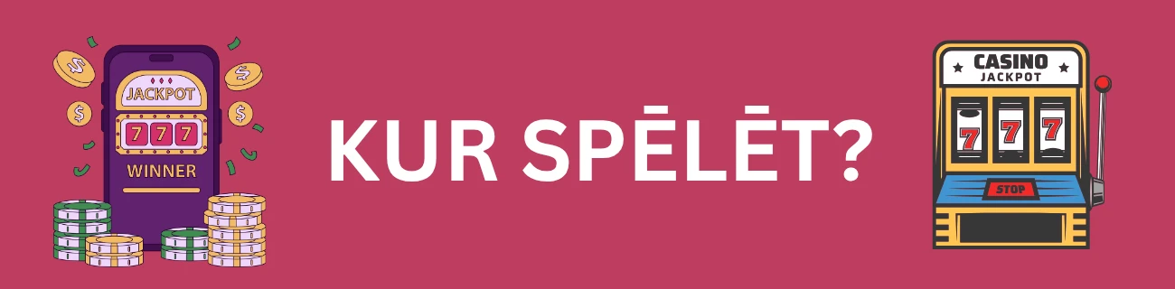 Spēļu automāti internetā uz īstu naudu