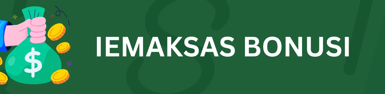 Ārzemju totalizatoru bonusi